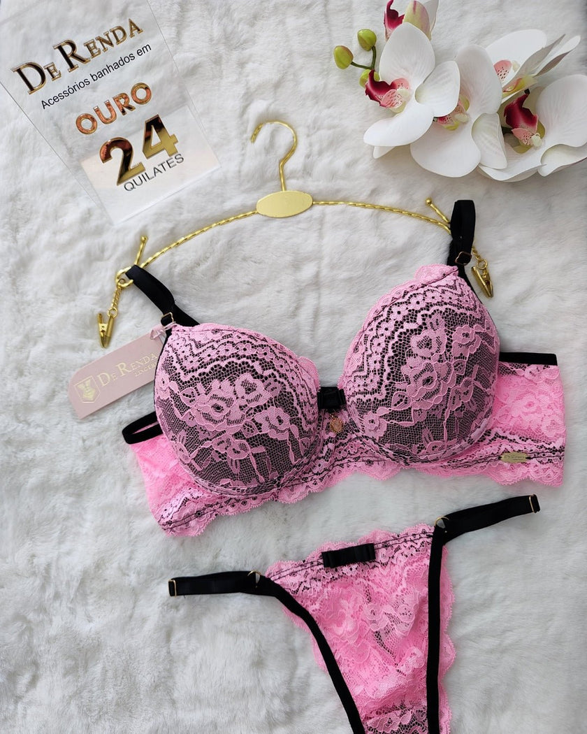 Lingerie de luxo Paty - DE RENDA LINGERIE
