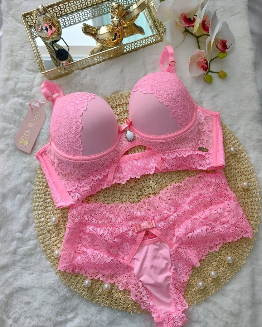 Lingerie de Luxo Rebeca - DE RENDA LINGERIE