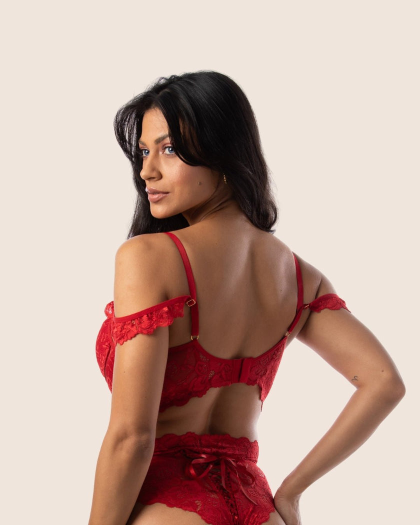 Lingerie de Luxo Sarah - DE RENDA LINGERIE