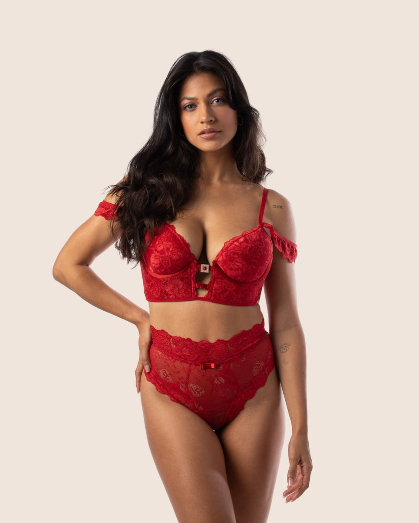 Lingerie de Luxo Sarah - DE RENDA LINGERIE