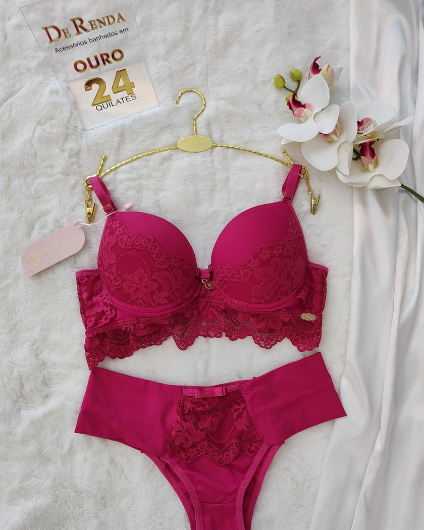 Lingerie Elegante Alba - DE RENDA LINGERIE