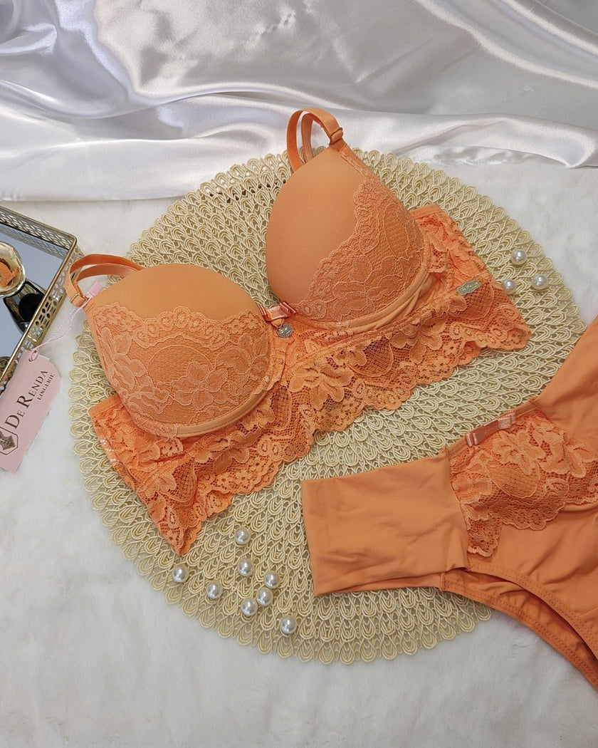 Lingerie Elegante Alba - DE RENDA LINGERIE