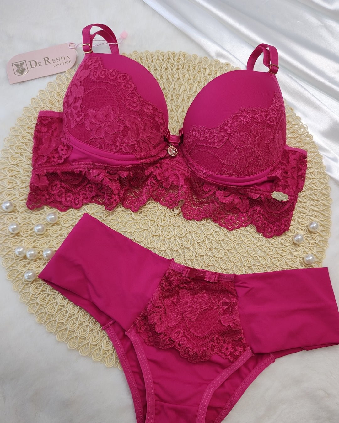 Lingerie Elegante Alba - DE RENDA LINGERIE