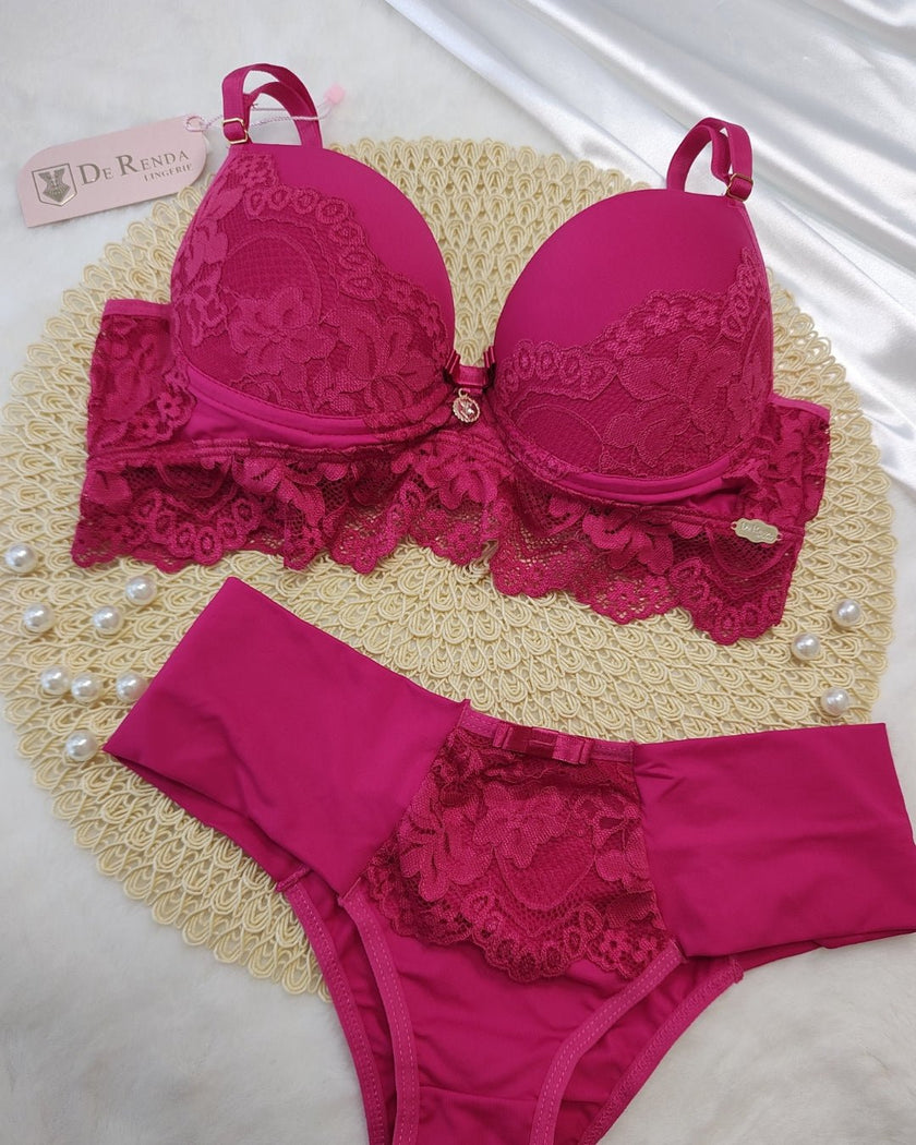 Lingerie Elegante Alba - DE RENDA LINGERIE
