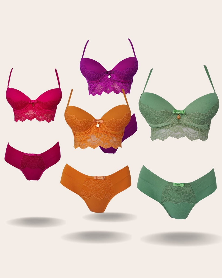 Lingerie Elegante Alba - DE RENDA LINGERIE