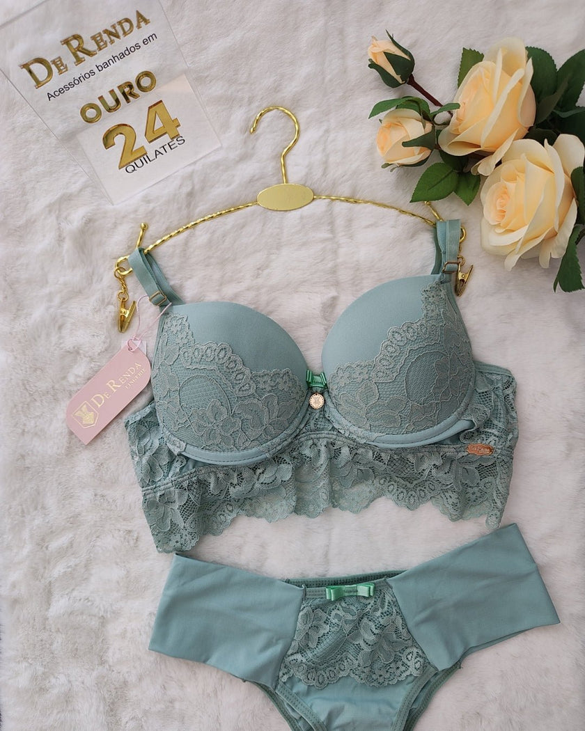 Lingerie Elegante Alba - DE RENDA LINGERIE