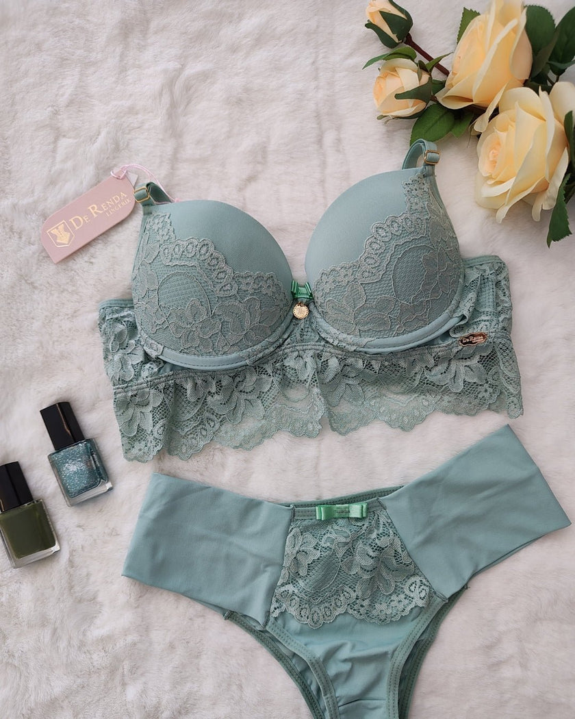Lingerie Elegante Alba - DE RENDA LINGERIE