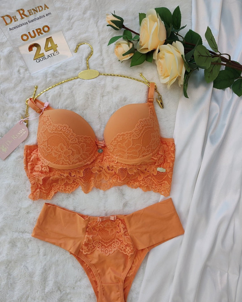 Lingerie Elegante Alba - DE RENDA LINGERIE