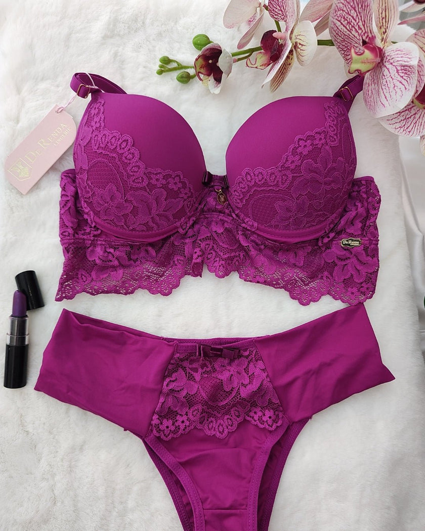 Lingerie Elegante Alba - DE RENDA LINGERIE