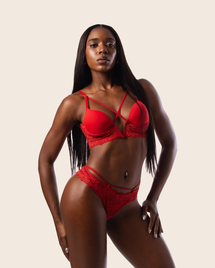 Lingerie Elegante Rafaela - DE RENDA LINGERIE