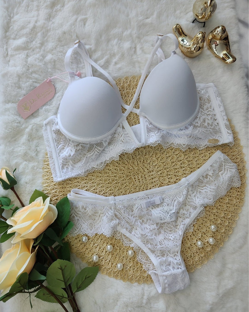 Lingerie Elegante Rafaela - DE RENDA LINGERIE