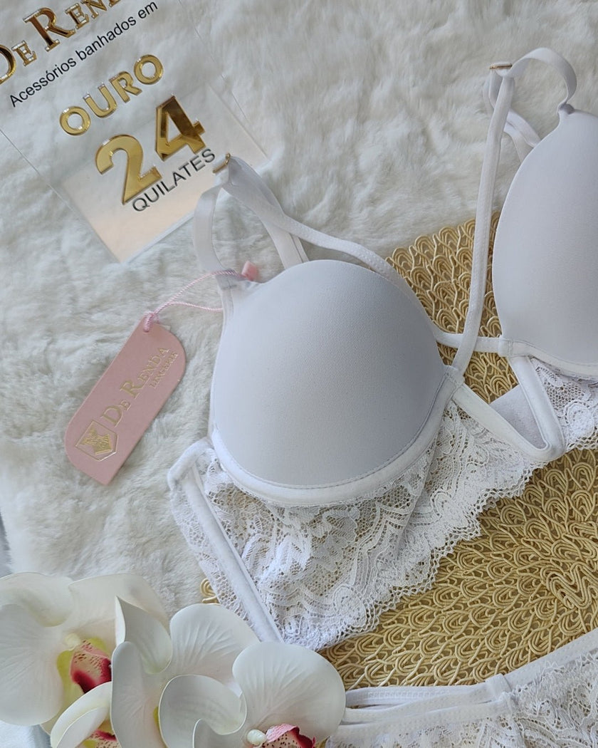 Lingerie Elegante Rafaela - DE RENDA LINGERIE