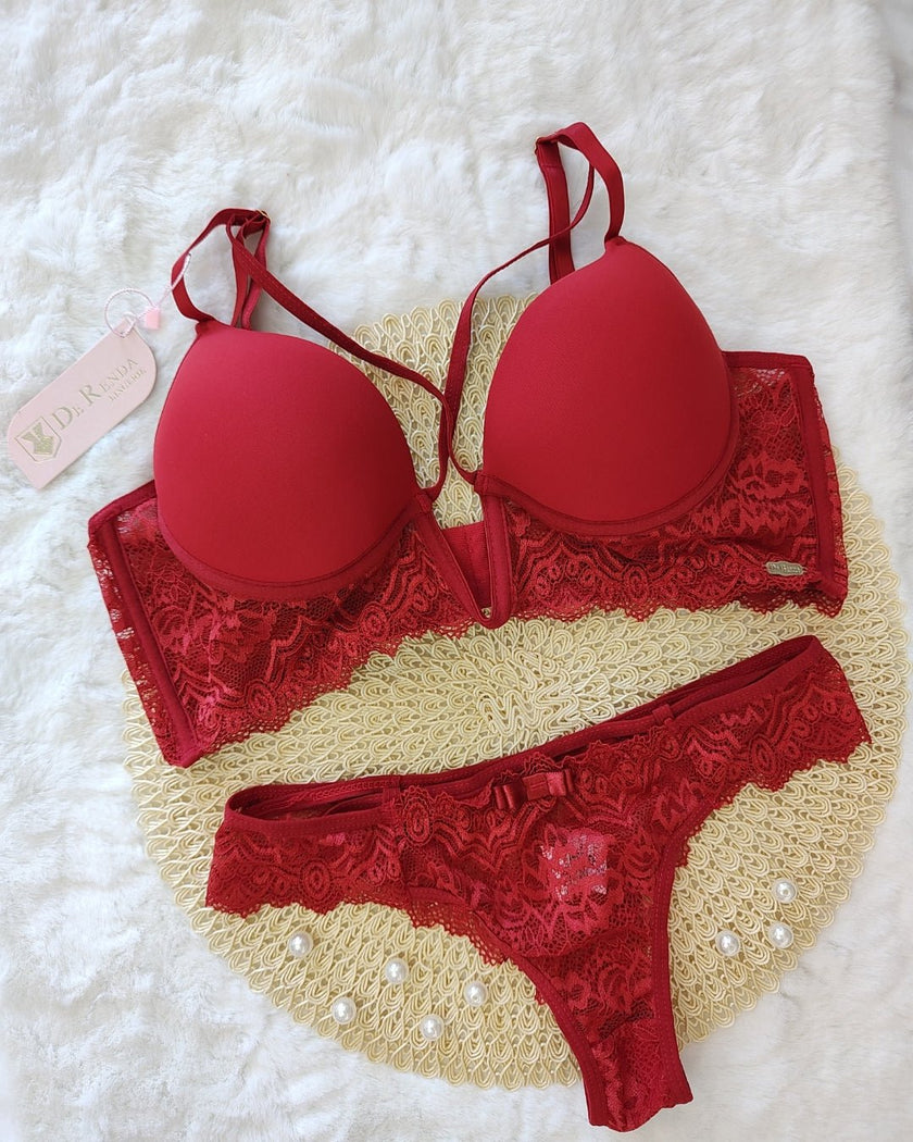 Lingerie Elegante Rafaela - DE RENDA LINGERIE