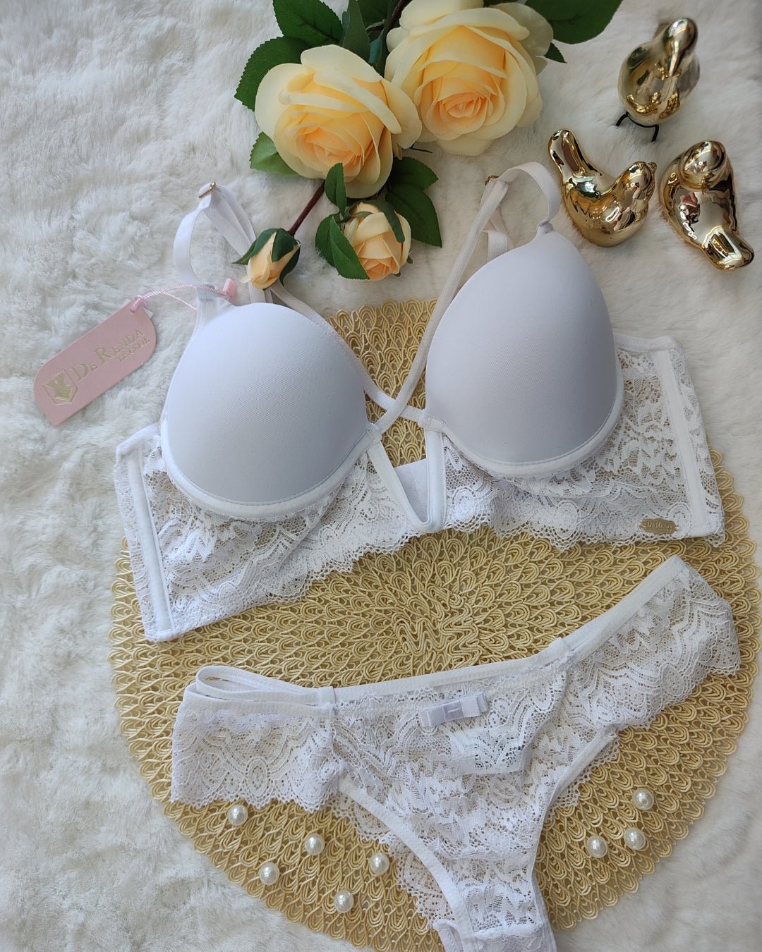Lingerie Elegante Rafaela - DE RENDA LINGERIE