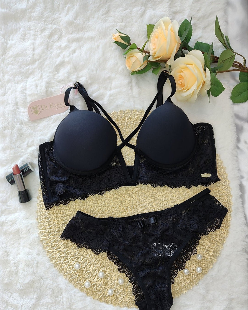 Lingerie Elegante Rafaela - DE RENDA LINGERIE