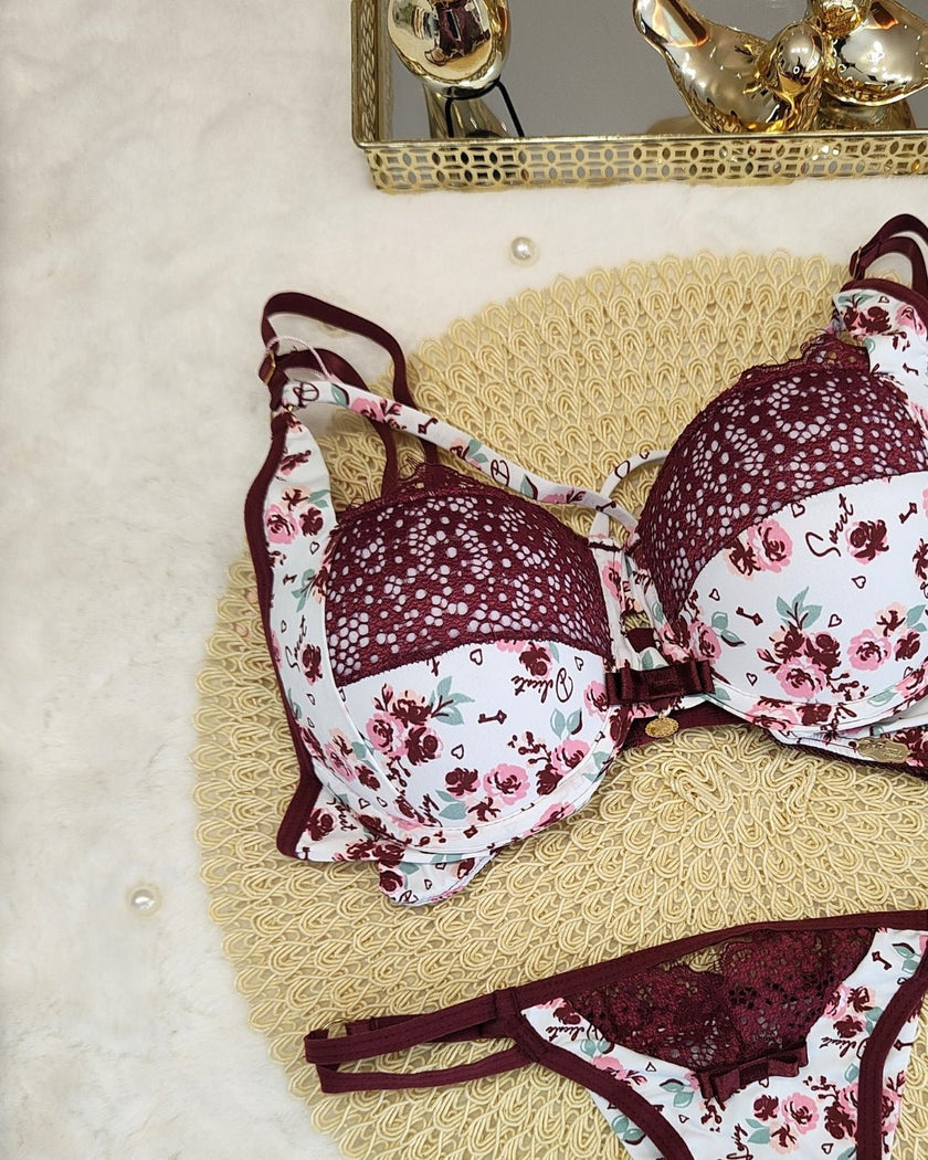 Lingerie Fio Dental Eduarda - DE RENDA LINGERIE