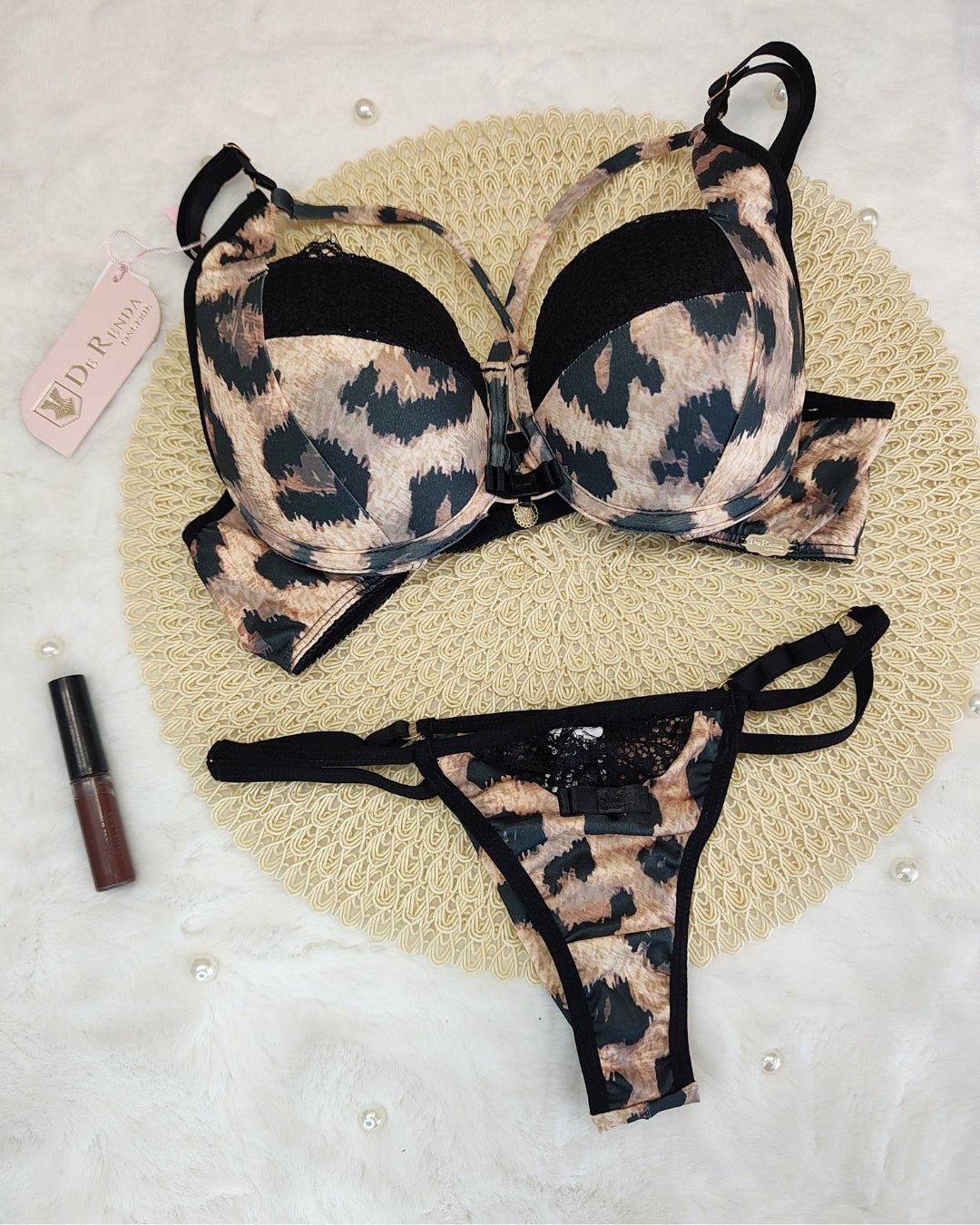 Lingerie Fio Dental Eduarda - DE RENDA LINGERIE