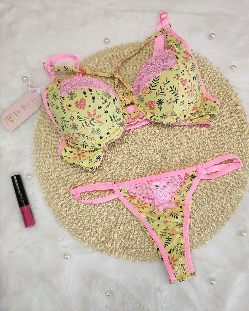 Lingerie Fio Dental Eduarda - DE RENDA LINGERIE