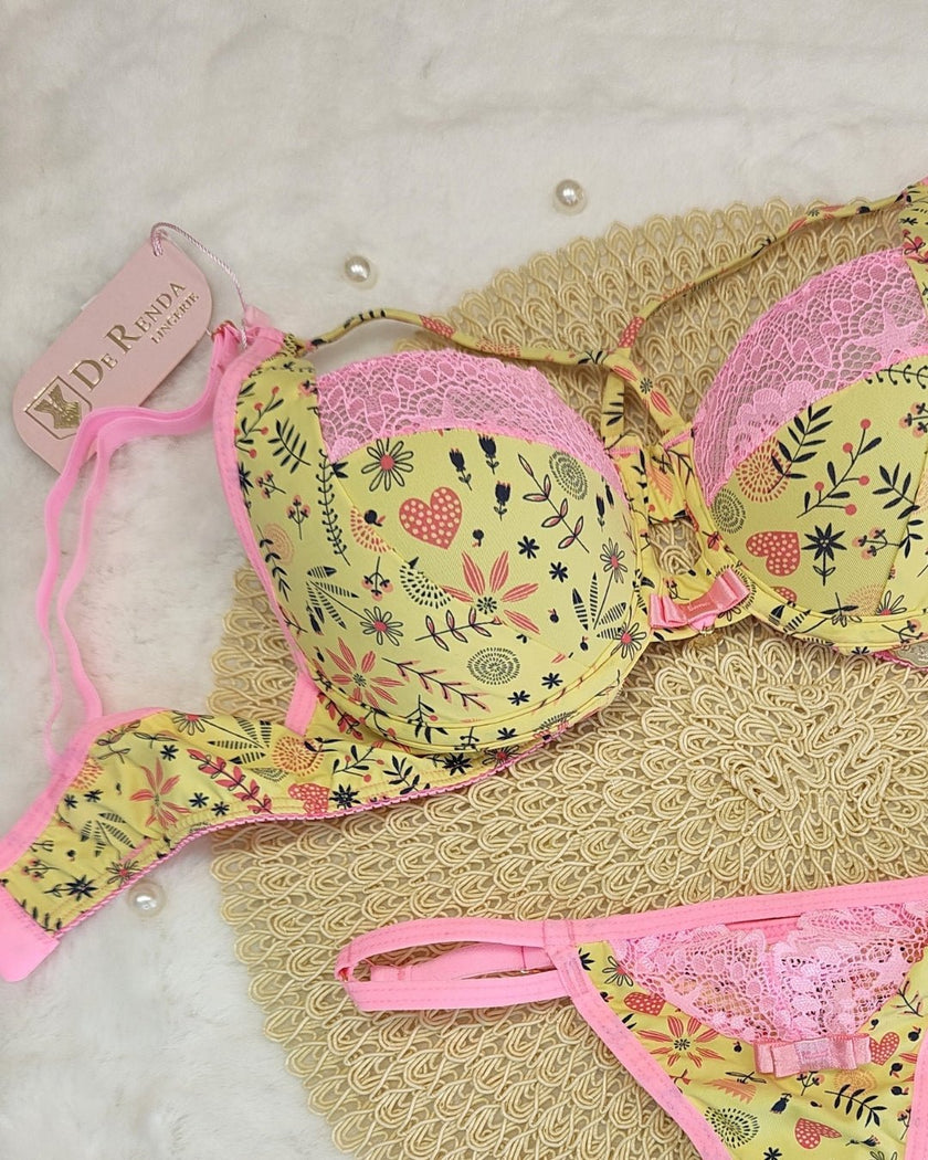 Lingerie Fio Dental Eduarda - DE RENDA LINGERIE