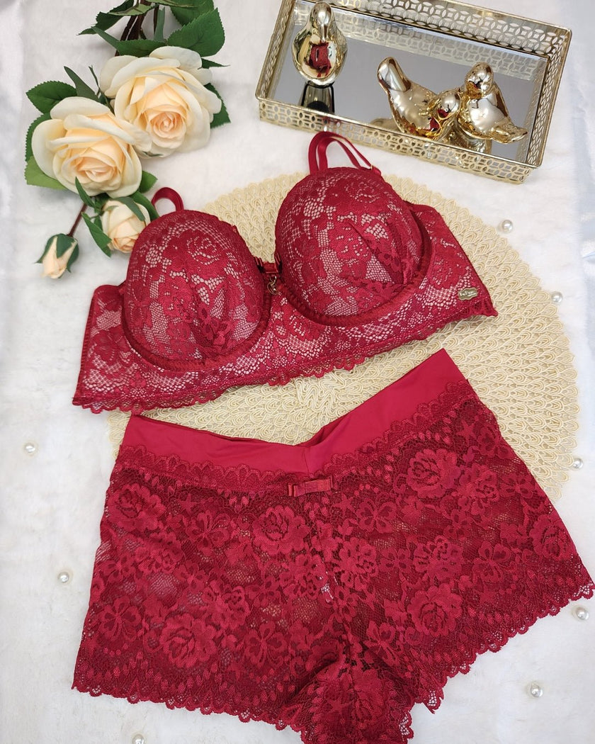 Lingerie Luxo Beatriz - DE RENDA LINGERIE