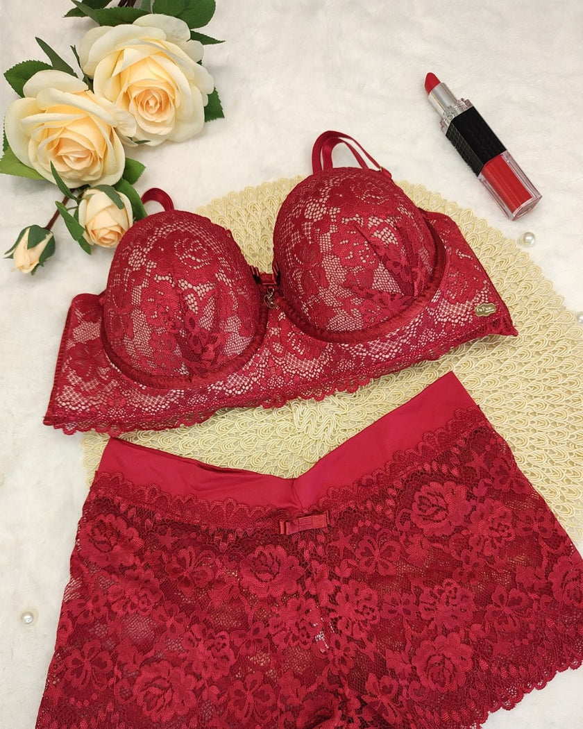 Lingerie Luxo Beatriz - DE RENDA LINGERIE