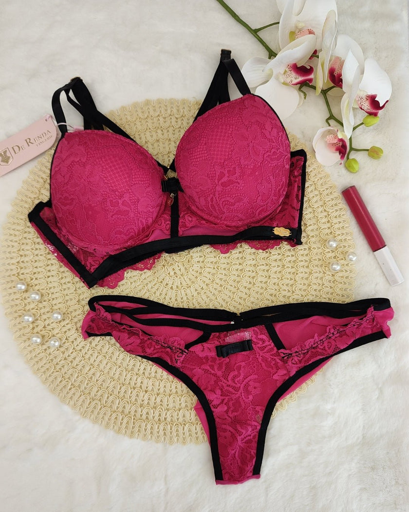 Lingerie Rendada Natália - DE RENDA LINGERIE