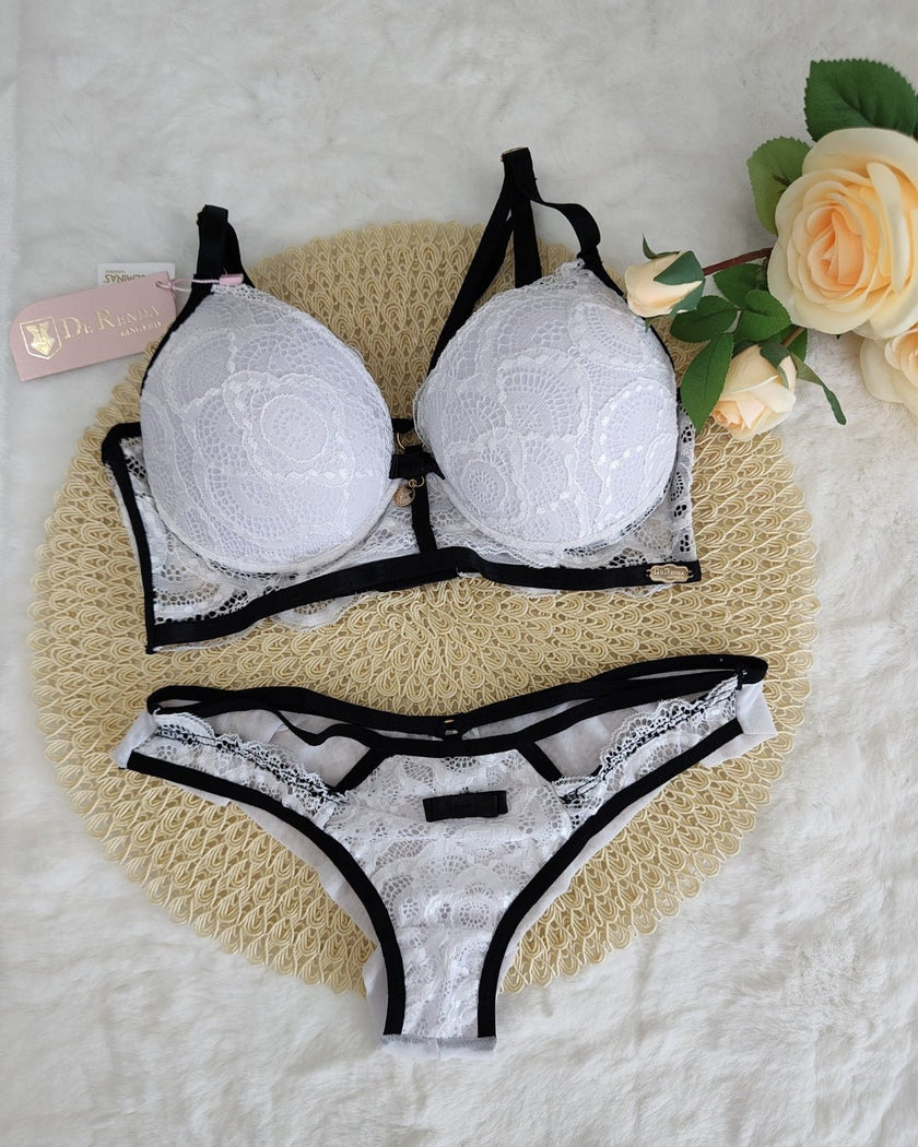 Lingerie Rendada Natália - DE RENDA LINGERIE