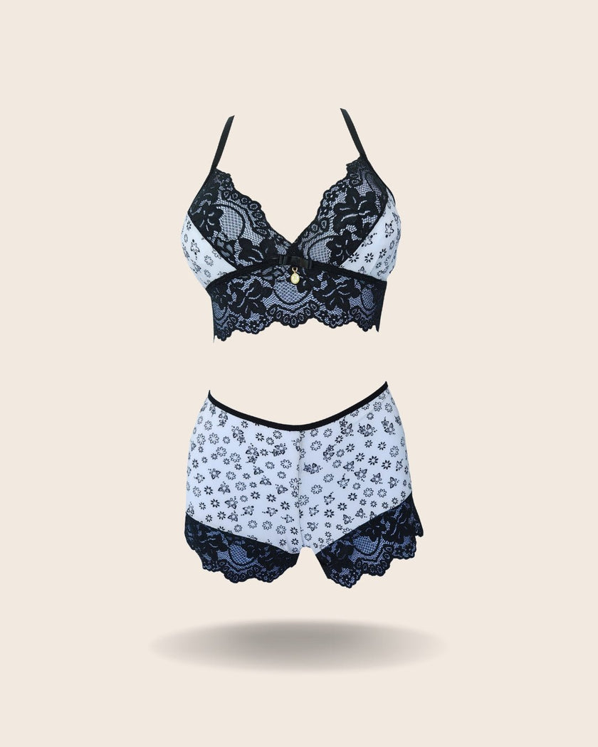 Mini Short Doll Larissa - DE RENDA LINGERIE