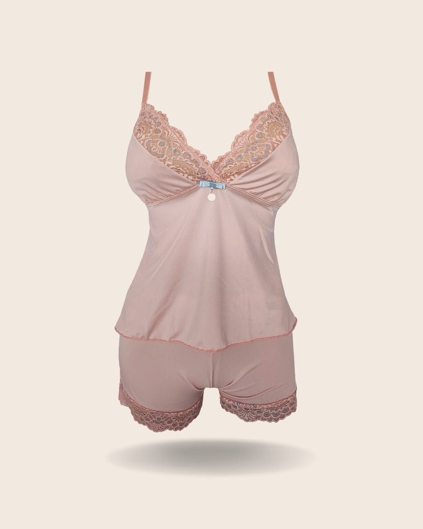 Short Doll Básico Nísia - DE RENDA LINGERIE