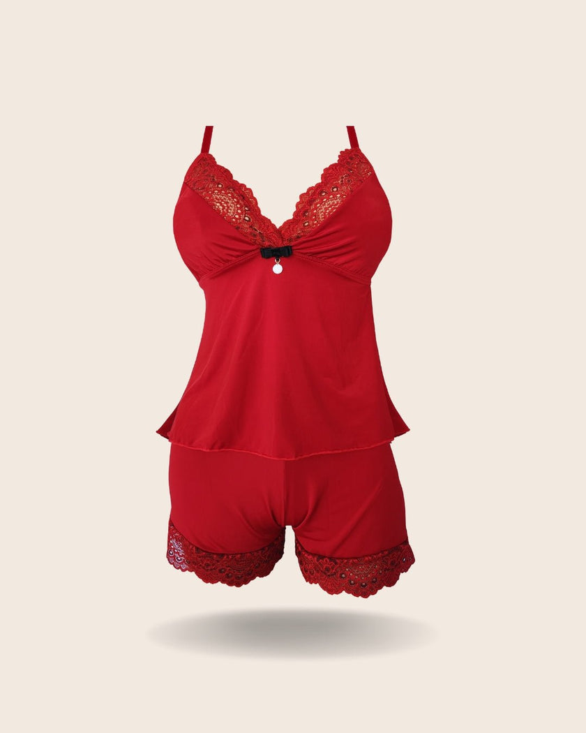 Short Doll Básico Nísia - DE RENDA LINGERIE